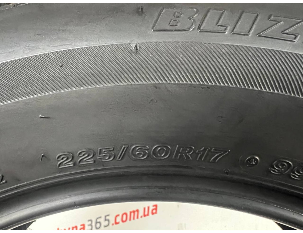 225/60 R17 BRIDGESTONE BLIZZAK VRX 7mm