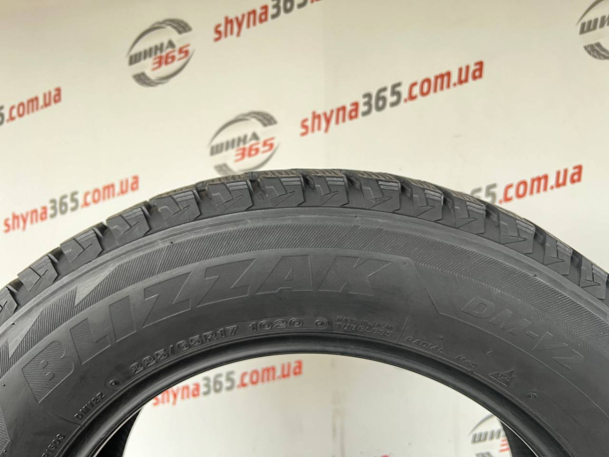 225/65 R17 BRIDGESTONE BLIZZAK DM-V2 7mm
