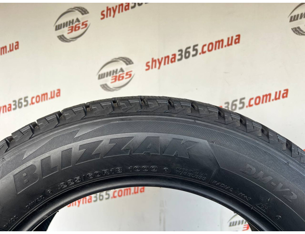 225/60 R18 BRIDGESTONE BLIZZAK DM-V2 8mm