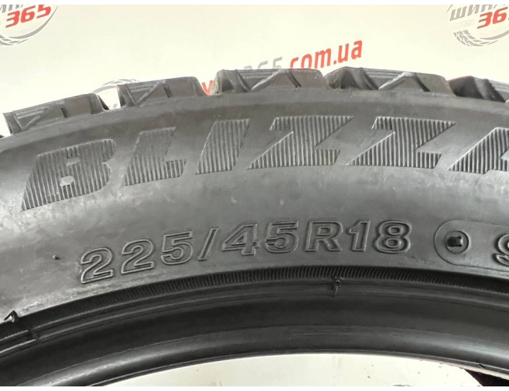 225/45 R18 BRIDGESTONE BLIZZAK WS80 8mm