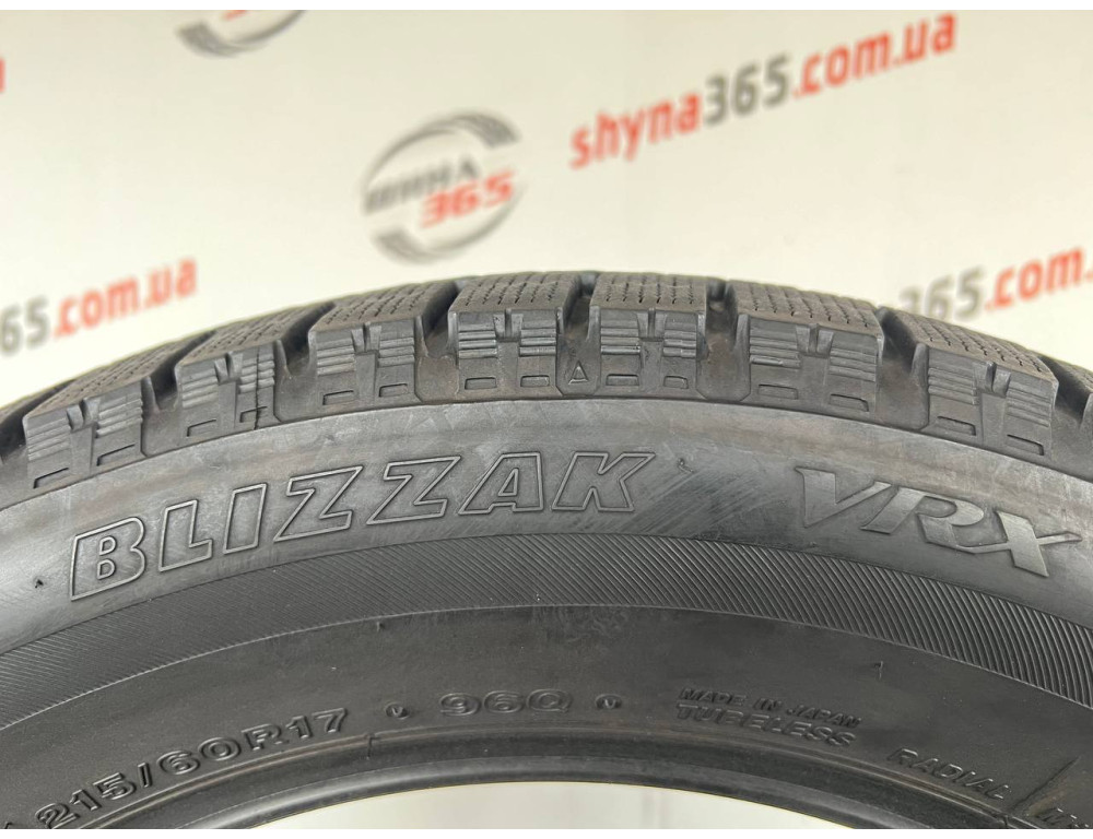 215/60 R17 BRIDGESTONE BLIZZAK VRX 7mm