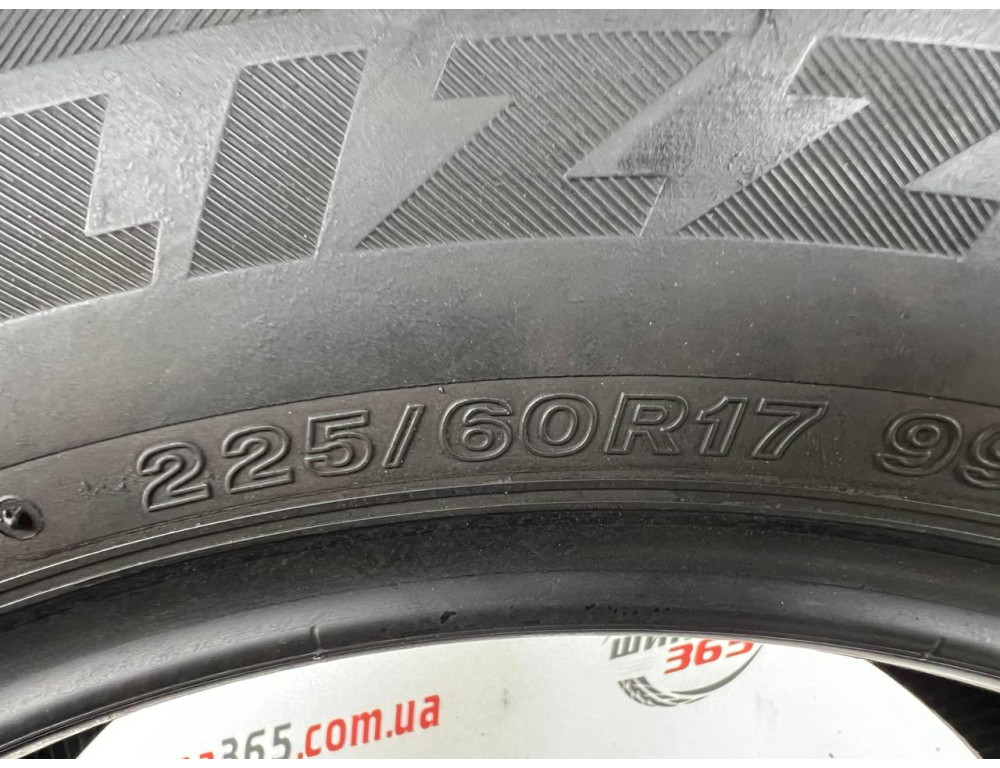 225/60 R17 BRIDGESTONE BLIZZAK DM-V2 8mm