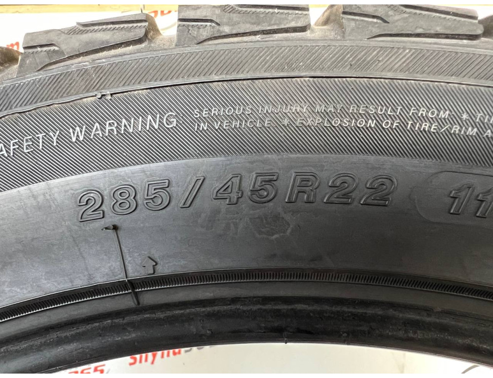 285/45 R22 YOKOHAMA ICE GUARD G075 8mm