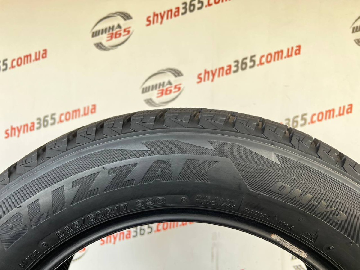 225/60 R17 BRIDGESTONE BLIZZAK DM-V2 7mm