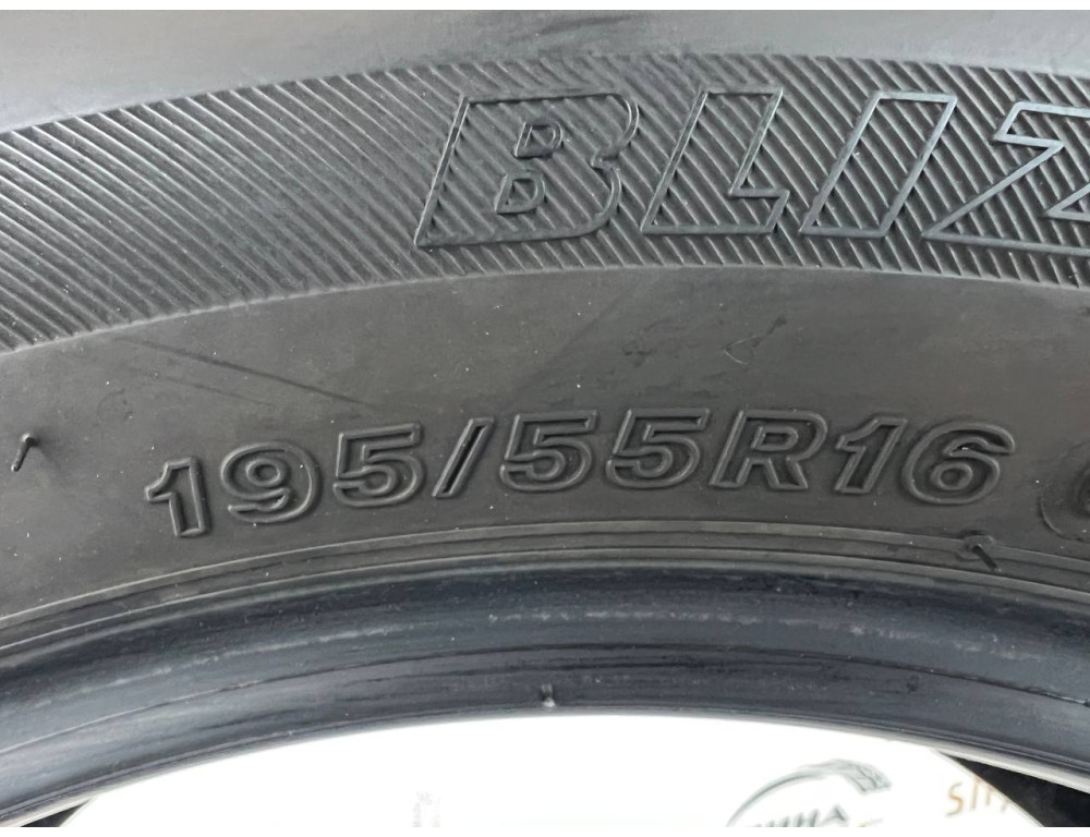 195/55 R16 BRIDGESTONE BLIZZAK VRX 8mm