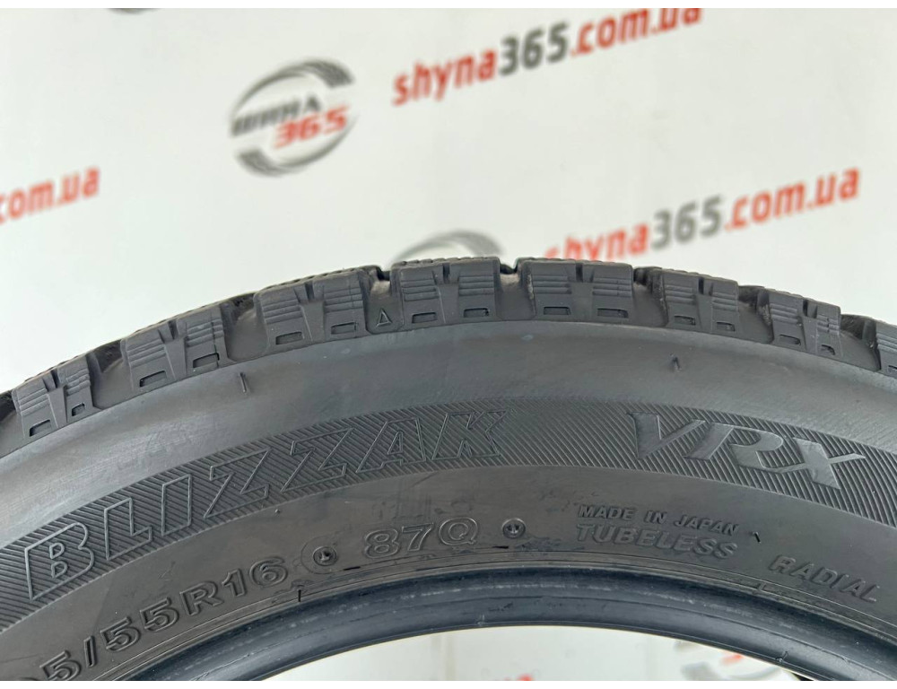 195/55 R16 BRIDGESTONE BLIZZAK VRX 8mm