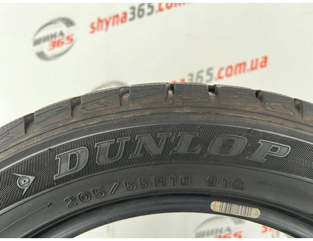 205/55 R16 DUNLOP WINTER MAXX WM01 8mm