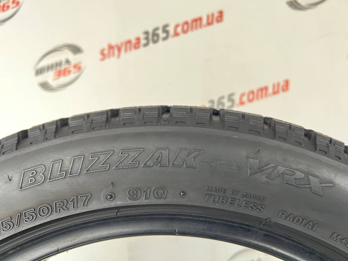 215/50 R17 BRIDGESTONE BLIZZAK VRX 8mm