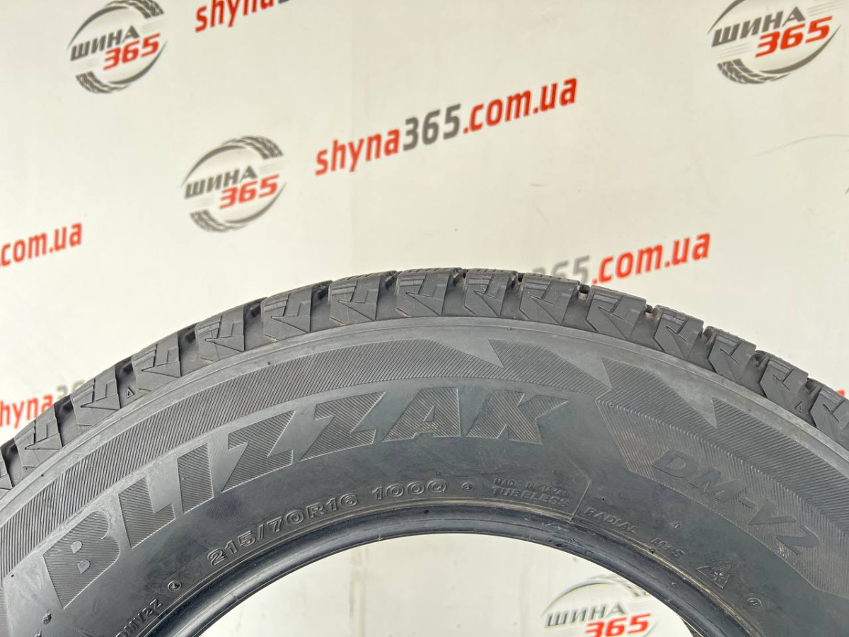 215/70 R16 BRIDGESTONE BLIZZAK DM-V2 5mm