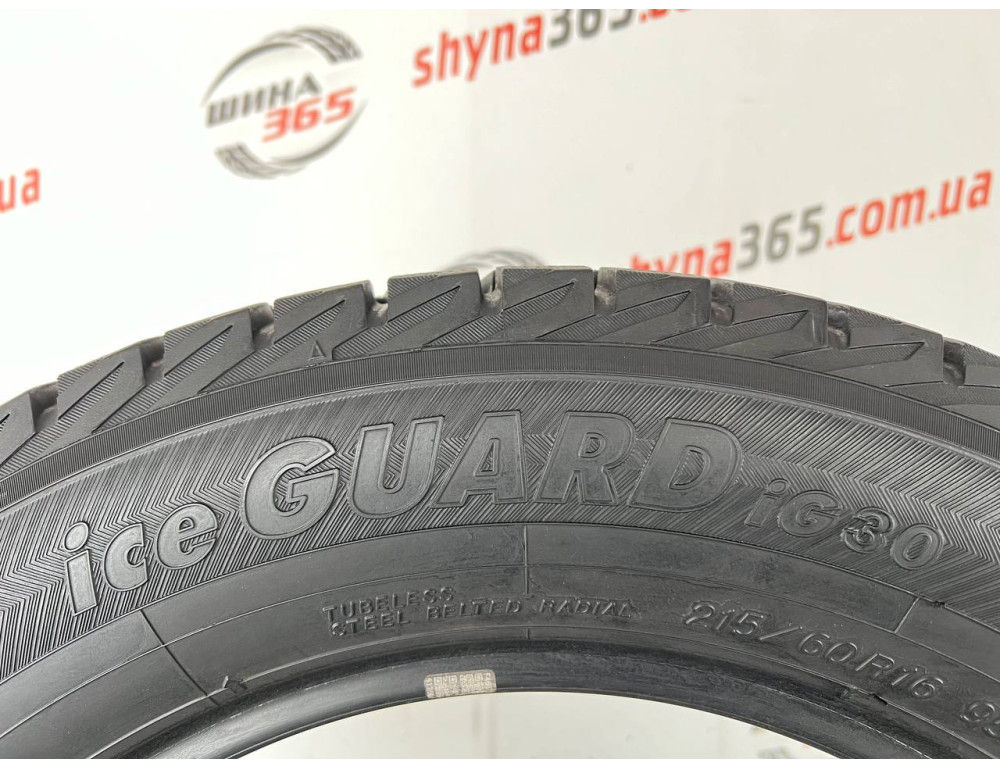 215/60 R16 YOKOHAMA ICE GUARD IG30 8mm