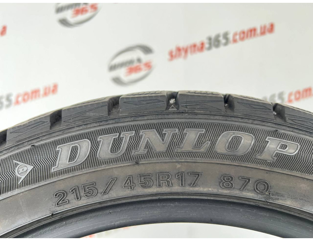 215/45 R17 DUNLOP WINTER MAXX WM01 7mm