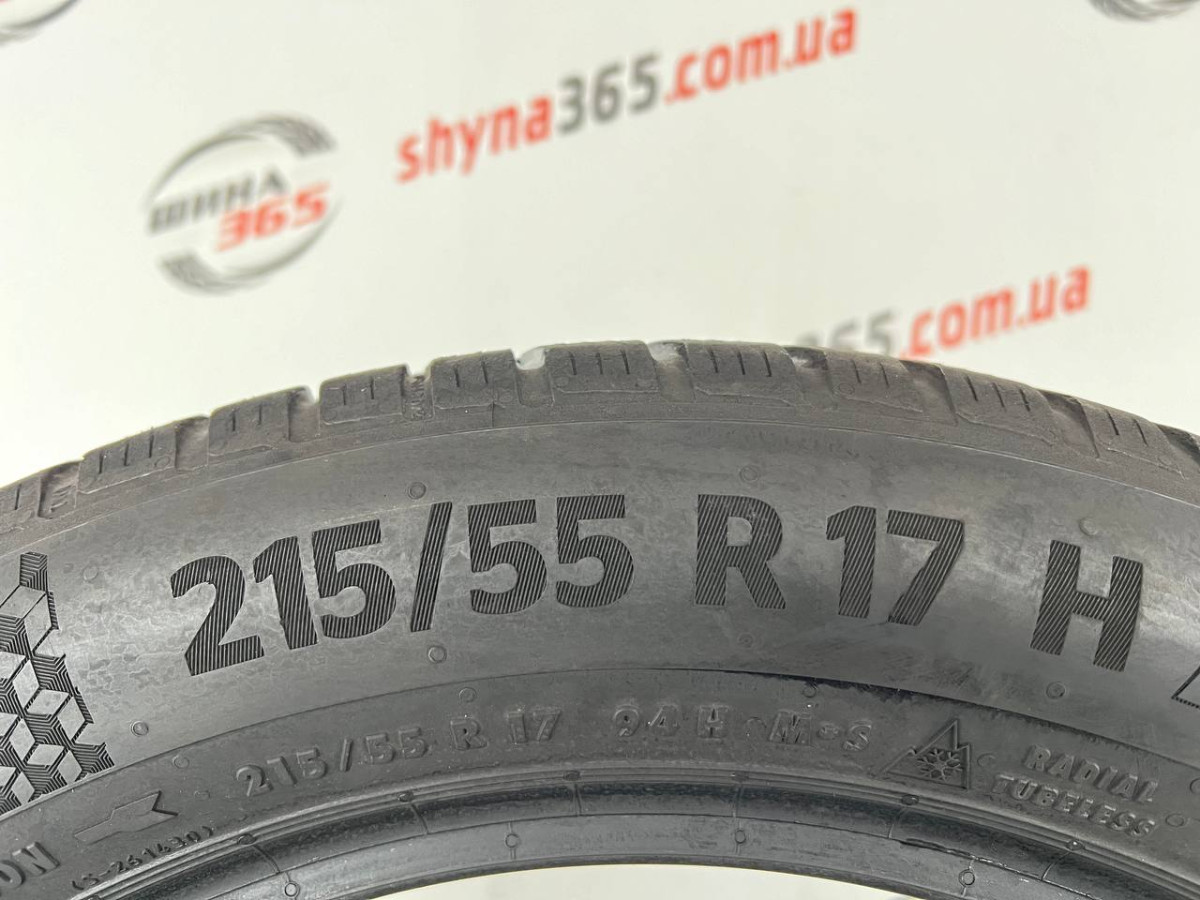 215/55 R17 CONTINENTAL WINTERCONTACT TS870P CONTISEAL 4mm