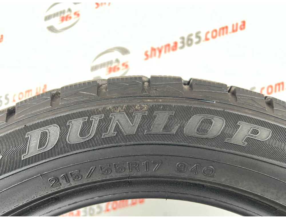 215/55 R17 DUNLOP WINTER MAXX WM01 8mm