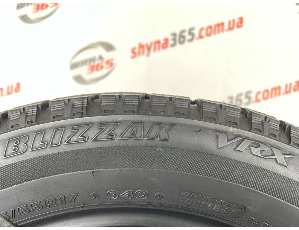 215/55 R17 BRIDGESTONE BLIZZAK VRX 7mm