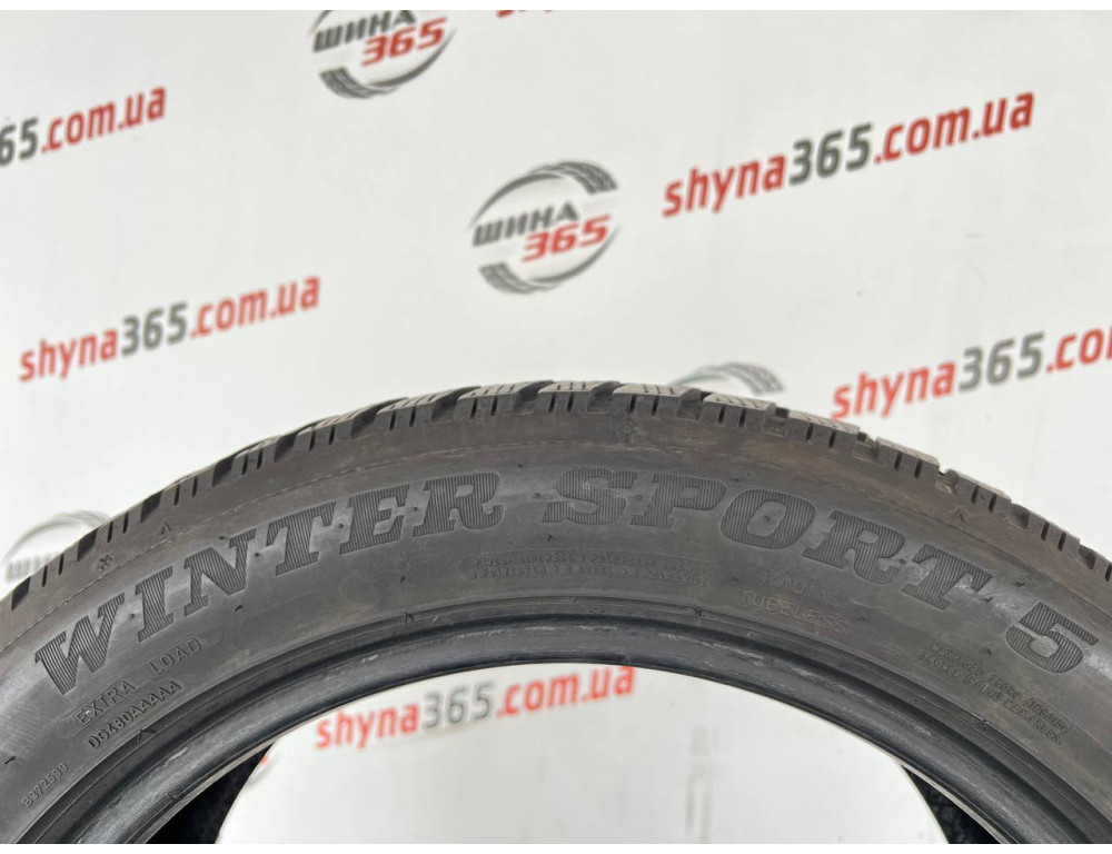 225/50 R17 DUNLOP WINTER SPORT 5 5mm