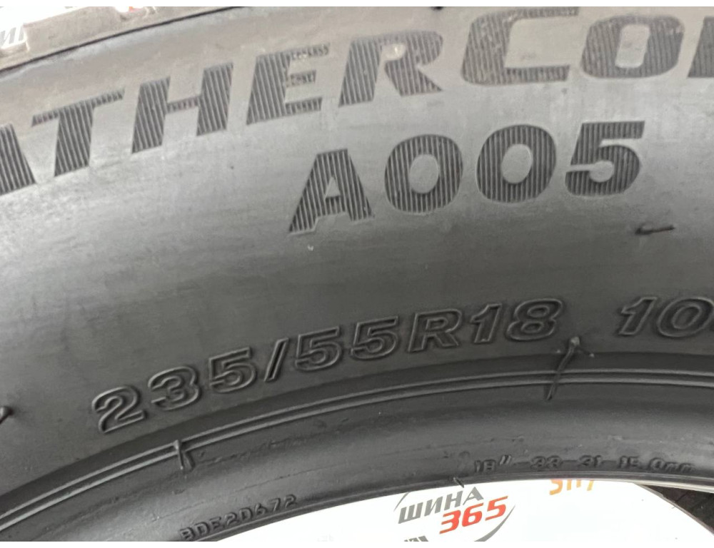235/55 R18 BRIDGESTONE WEATHERCONTROL A005 5mm