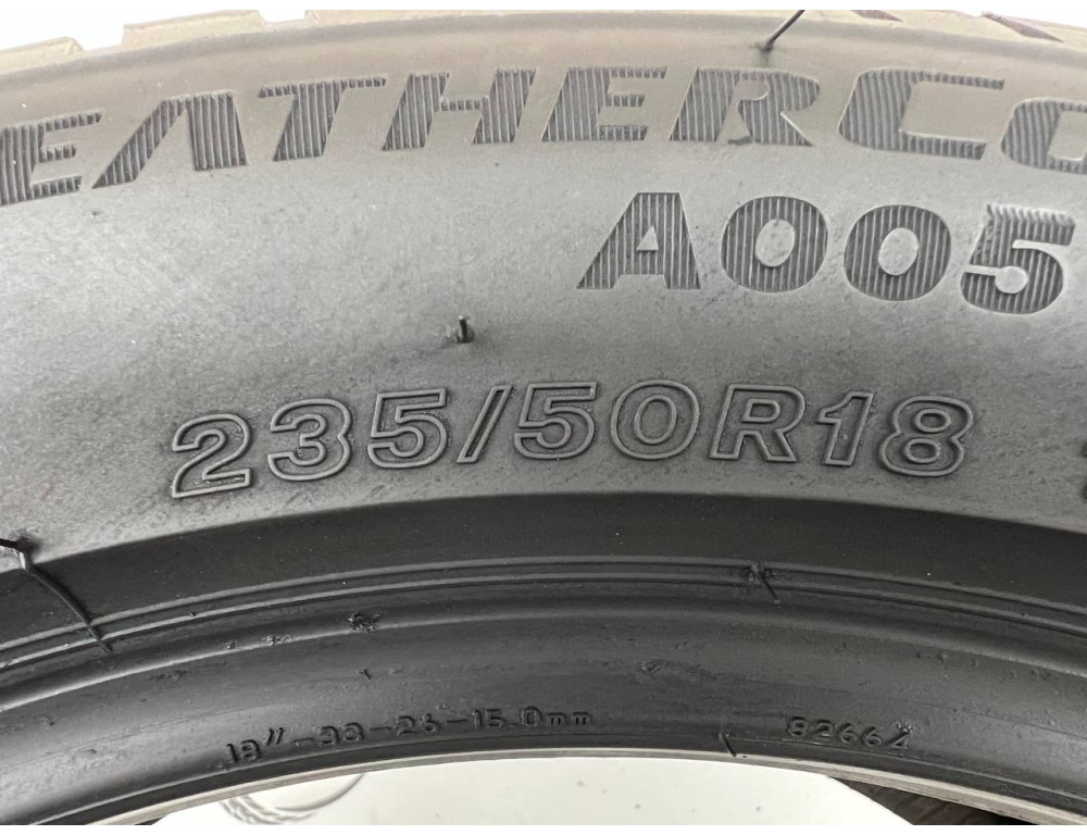 235/50 R18 BRIDGESTONE WEATHERCONTROL A005 6mm