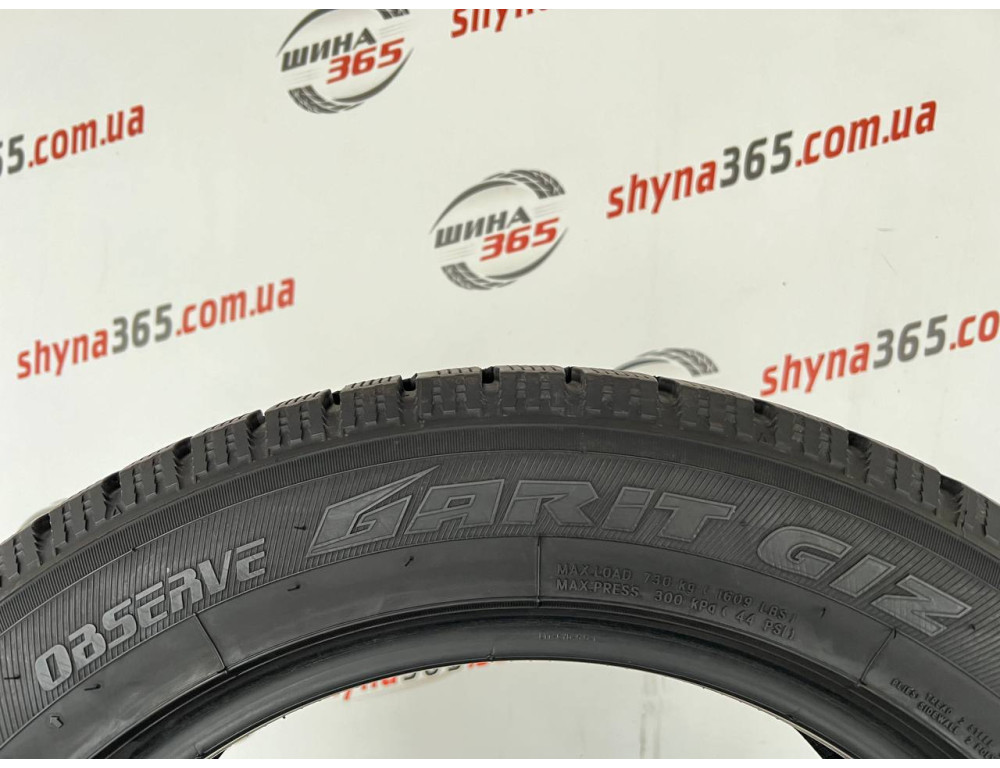 225/55 R17 TOYO OBSERVE GARIT GIZ 8mm