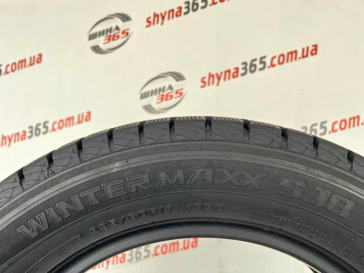 225/60 R17 DUNLOP WINTER MAXX SJ8 9mm