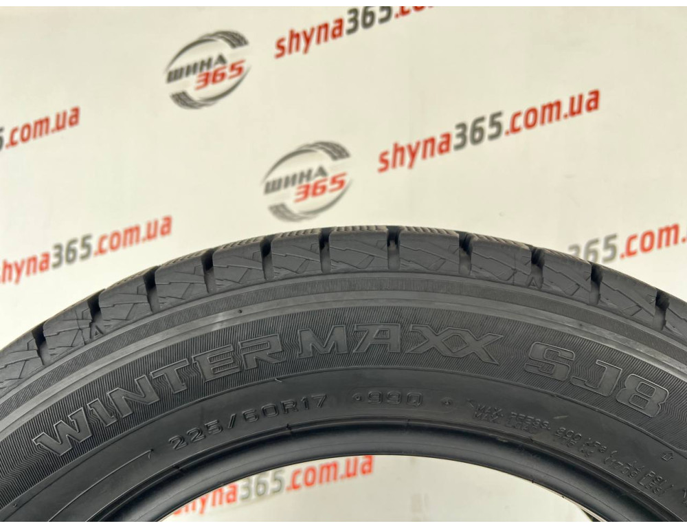 225/60 R17 DUNLOP WINTER MAXX SJ8 8mm