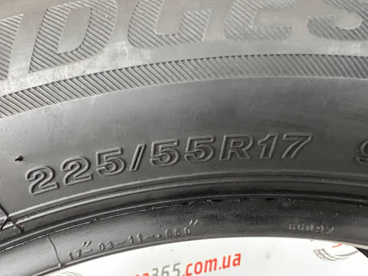 225/55 R17 BRIDGESTONE BLIZZAK LM001 RUN FLAT * 6mm