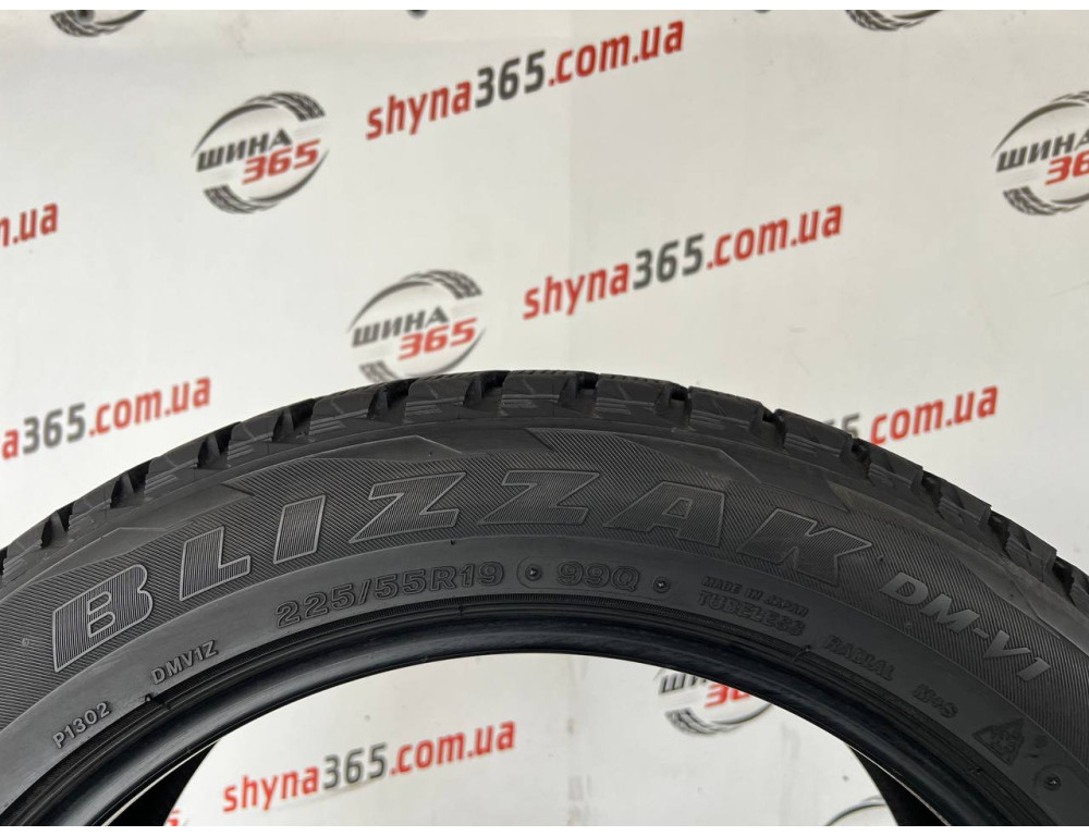 225/55 R19 BRIDGESTONE BLIZZAK DM-V1 8mm