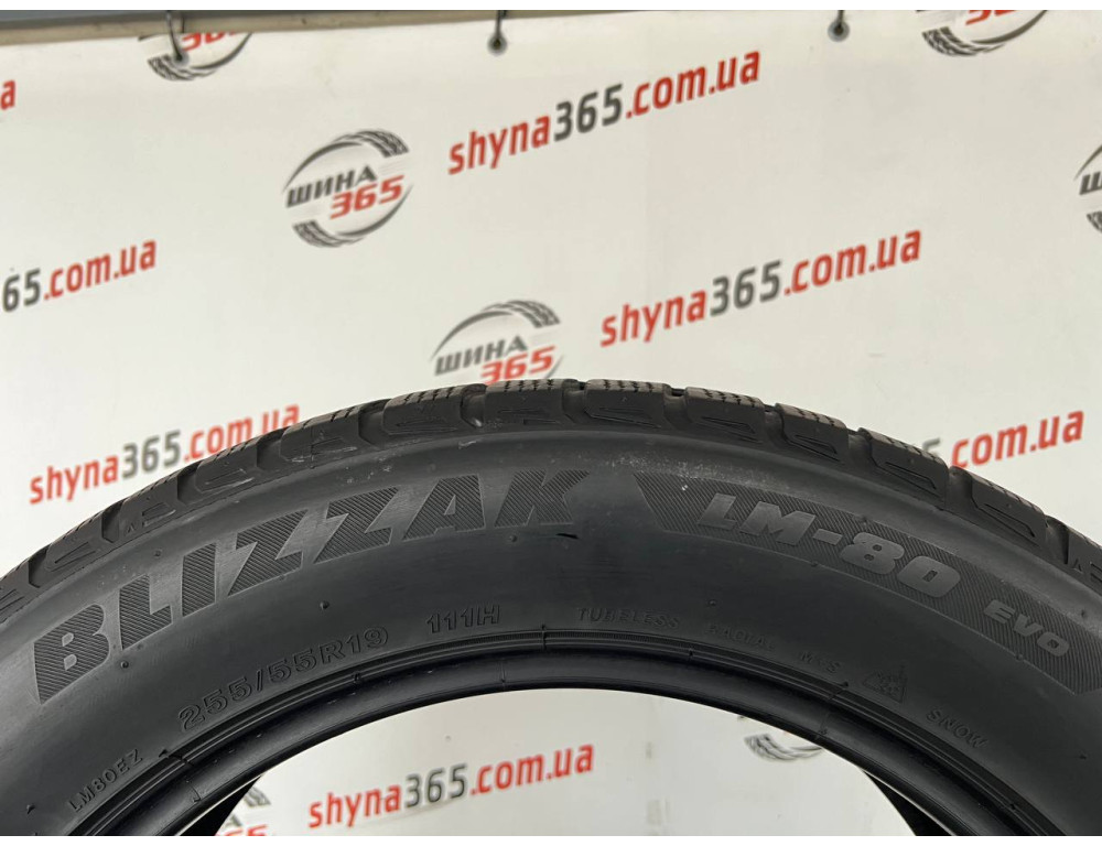 255/55 R19 BRIDGESTONE BLIZZAK LM-80 EVO 5mm