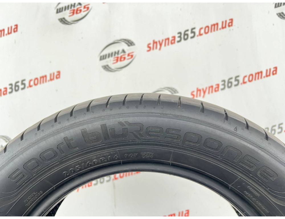 205/60 R16 DUNLOP SPORT BLURESPONSE 6mm