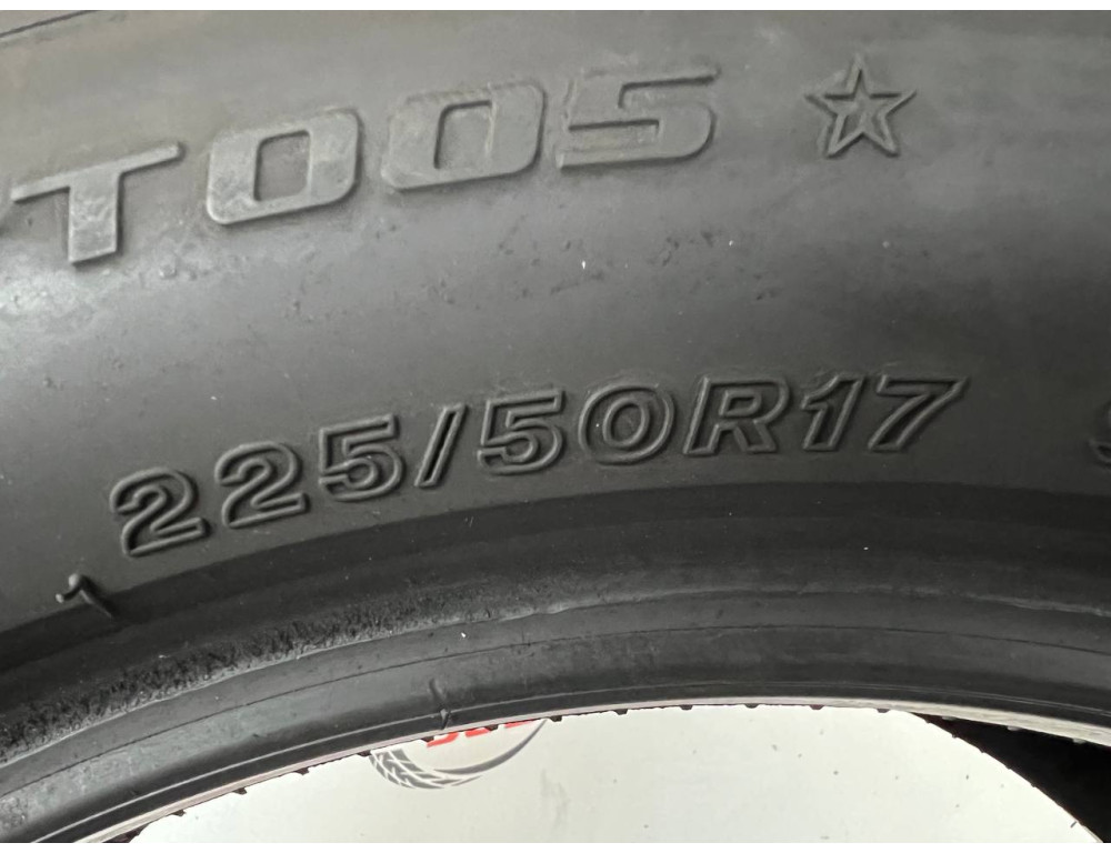 225/50 R17 BRIDGESTONE TURANZA T005 RUN FLAT 4mm
