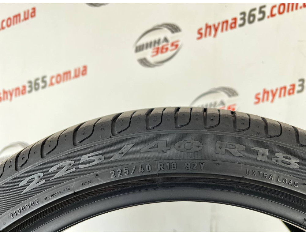 225/40 R18 PIRELLI CINTURATO P7 6mm