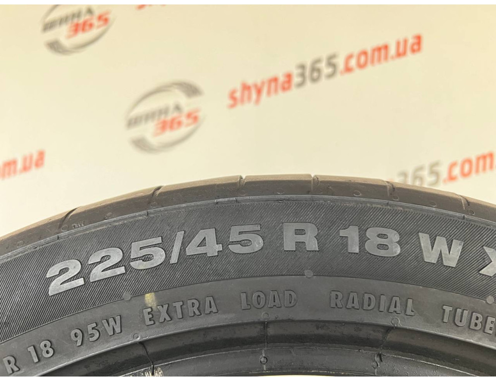225/45 R18 CONTINENTAL CONTISPORTCONTACT 5 CONTISEAL 4mm