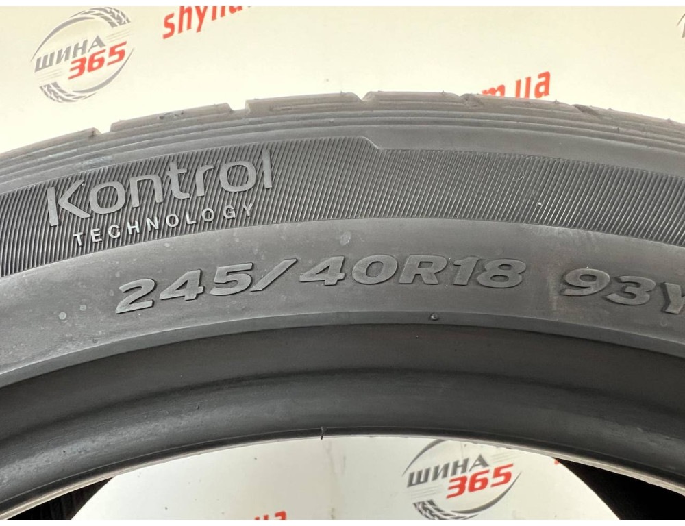245/40 R18 HANKOOK VENTUS S1 EVO2 K117 5mm