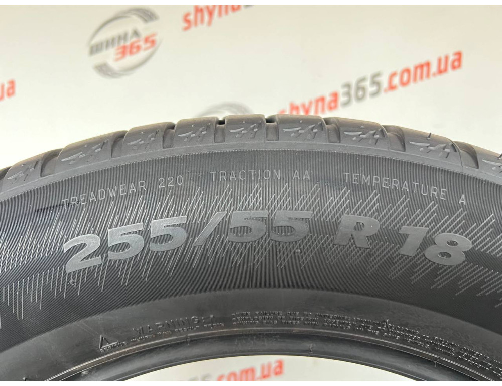 255/55 R18 MICHELIN LATITUDE SPORT 3 NO 6mm