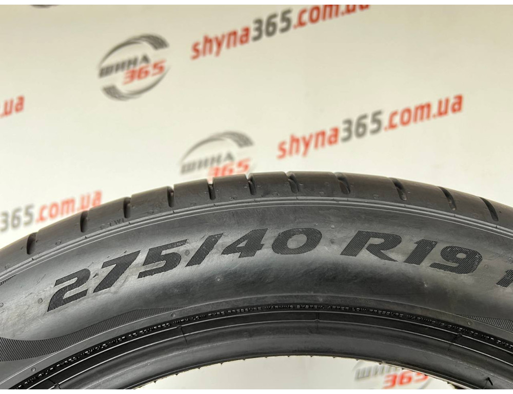 275/40 R19 PIRELLI PZERO PZ4 RUN FLAT 5mm