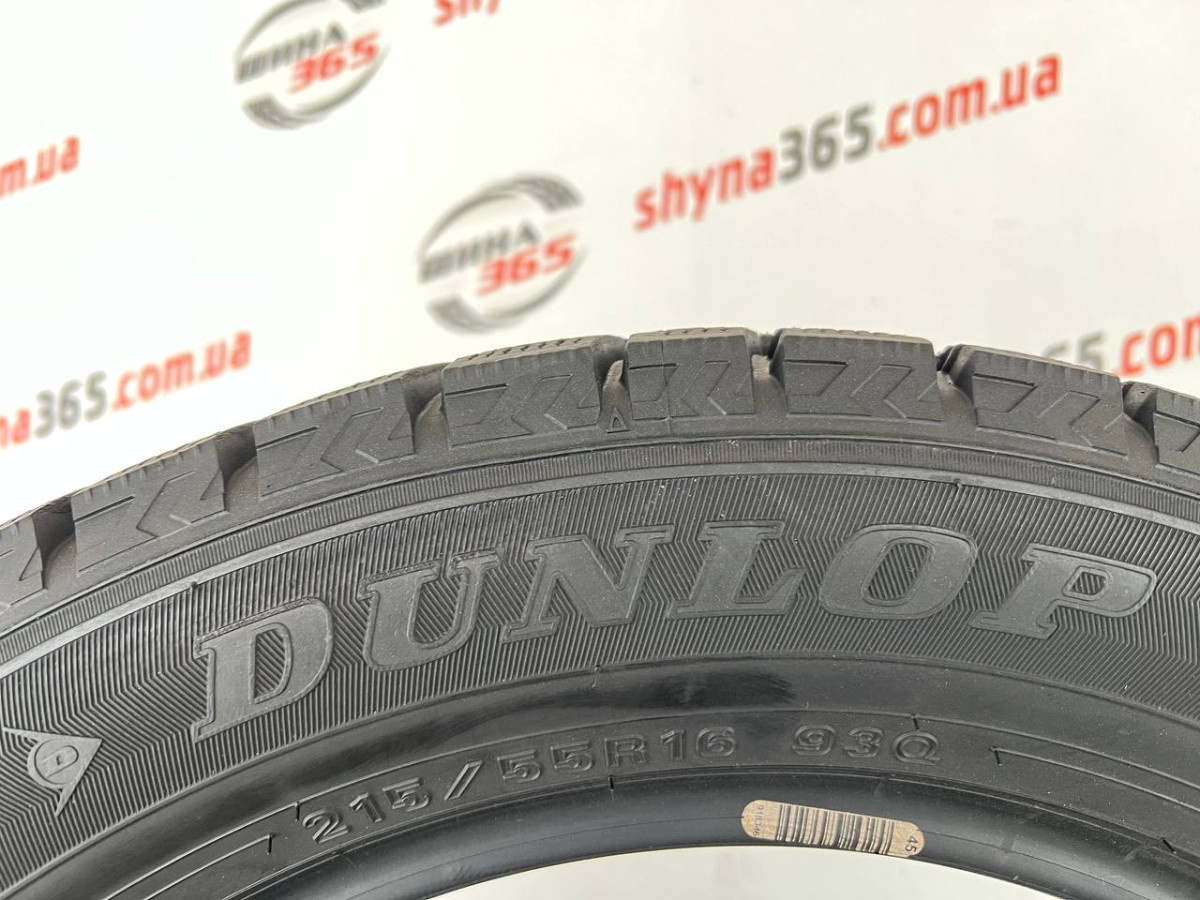 215/55 R16 DUNLOP WINTER MAXX WM02 7mm
