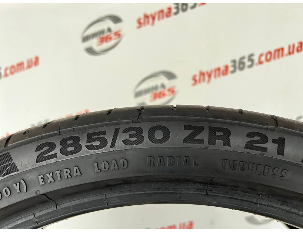 285/30 R21 CONTINENTAL CONTISPORTCONTACT 5P CONTISILENT 4mm