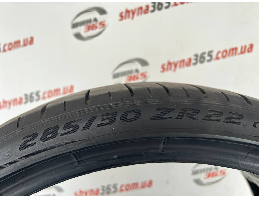 285/30 R22 PIRELLI PZERO PZ4 PNCS 6mm