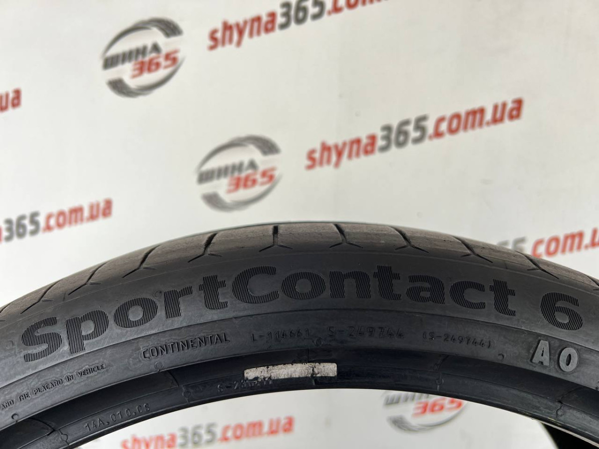 285/30 R22 CONTINENTAL SPORTCONTACT 6 CONTISILENT 5mm