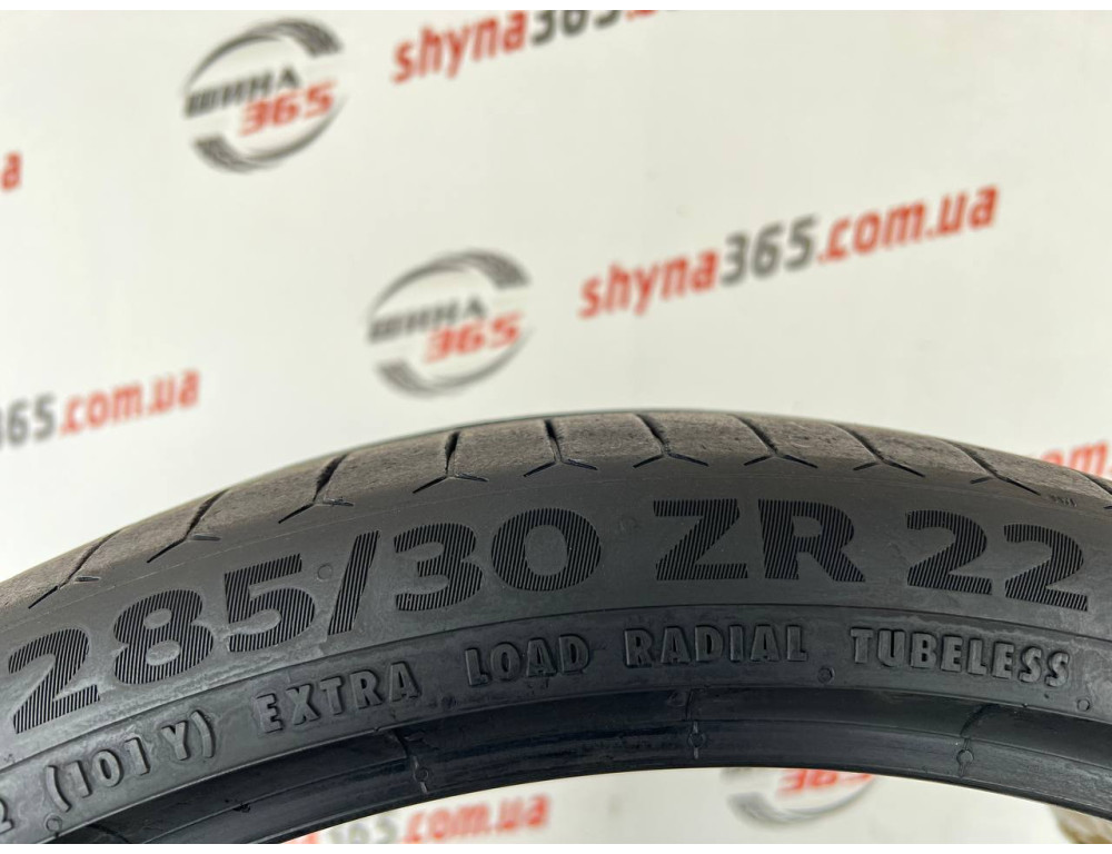 285/30 R22 CONTINENTAL SPORTCONTACT 6 CONTISILENT 4mm