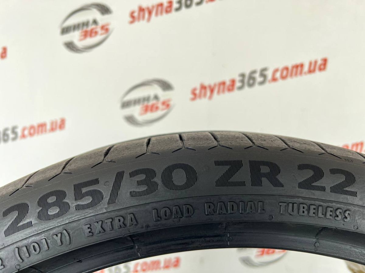 285/30 R22 CONTINENTAL SPORTCONTACT 6 CONTISILENT 4mm