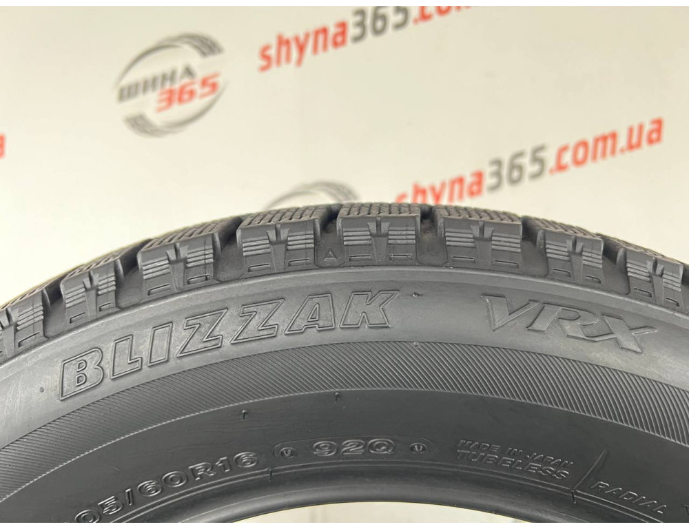 205/60 R16 BRIDGESTONE BLIZZAK VRX 8mm