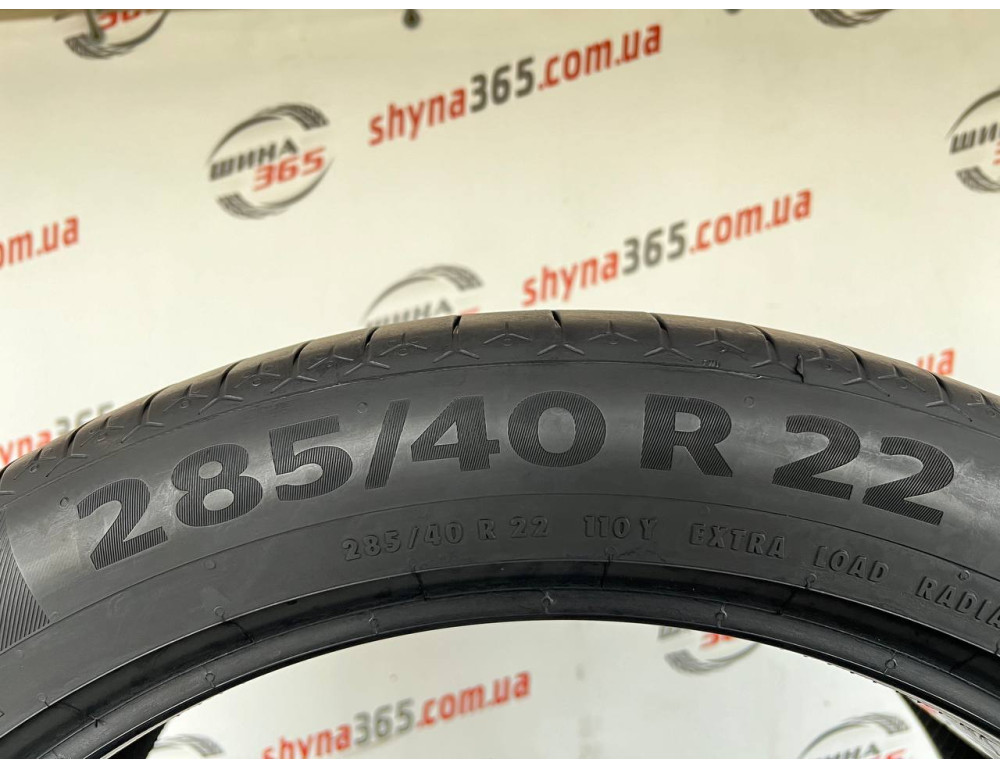 285/40 R22 CONTINENTAL SPORTCONTACT 6 4mm