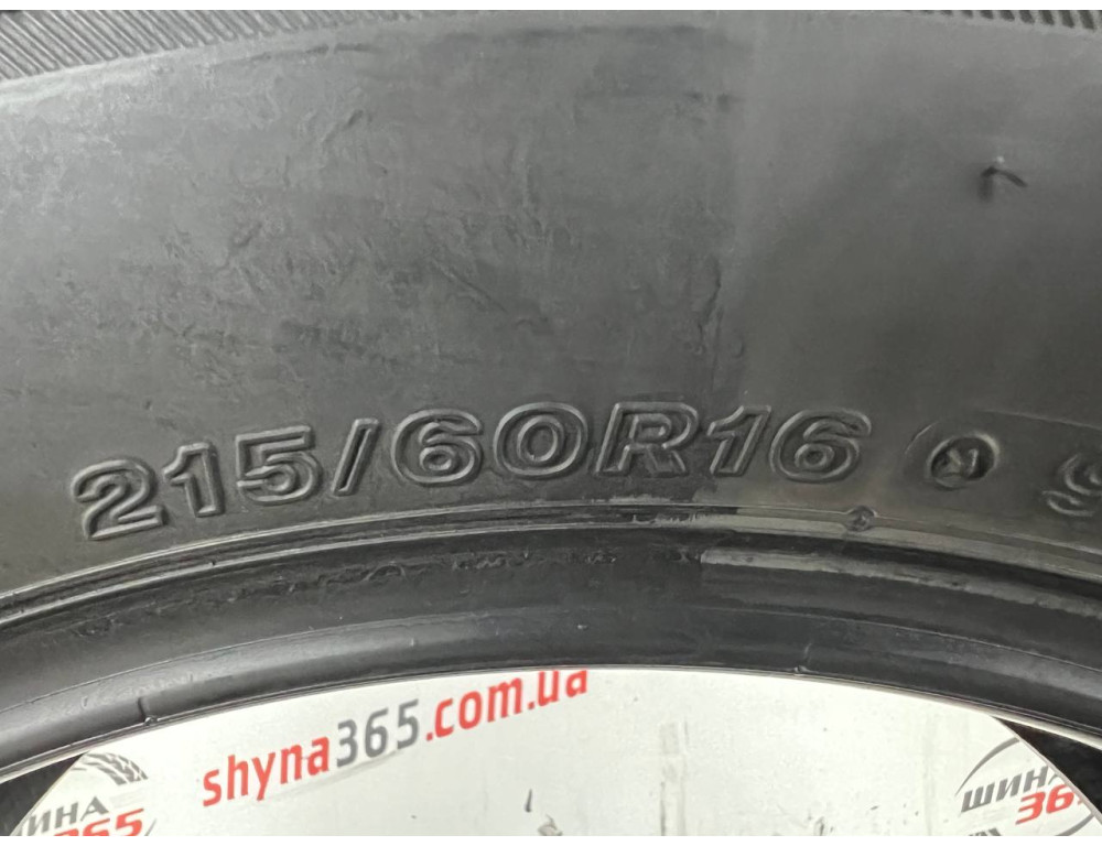 215/60 R16 BRIDGESTONE BLIZZAK REVO GZ 8mm