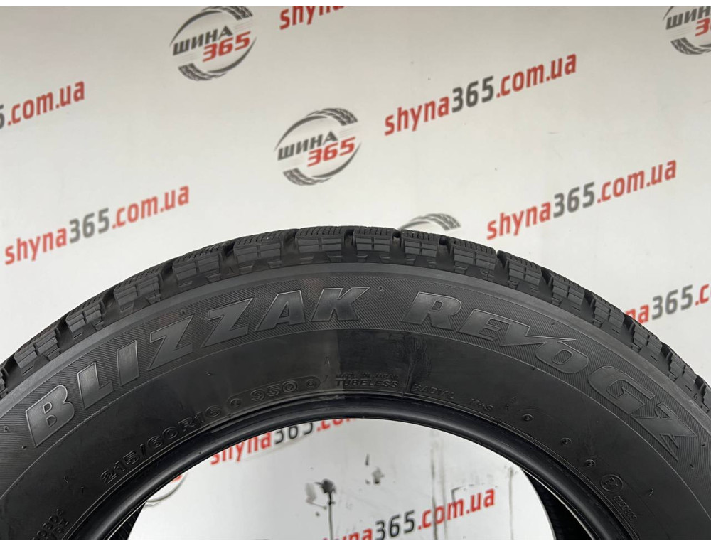 215/60 R16 BRIDGESTONE BLIZZAK REVO GZ 8mm