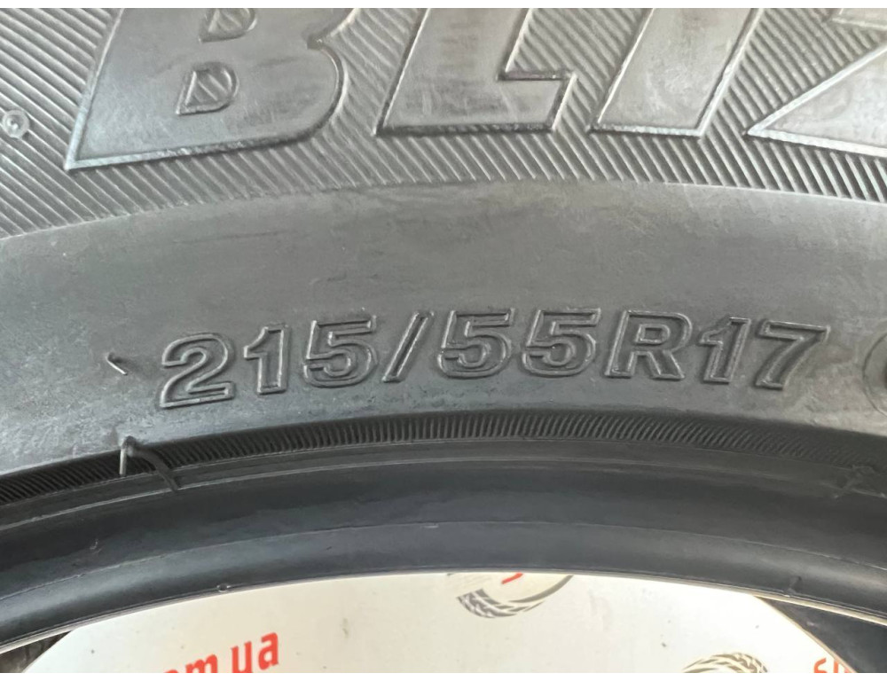 215/55 R17 BRIDGESTONE BLIZZAK REVO GZ 8mm