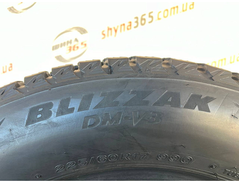 225/60 R17 BRIDGESTONE BLIZZAK DM-V3 9mm