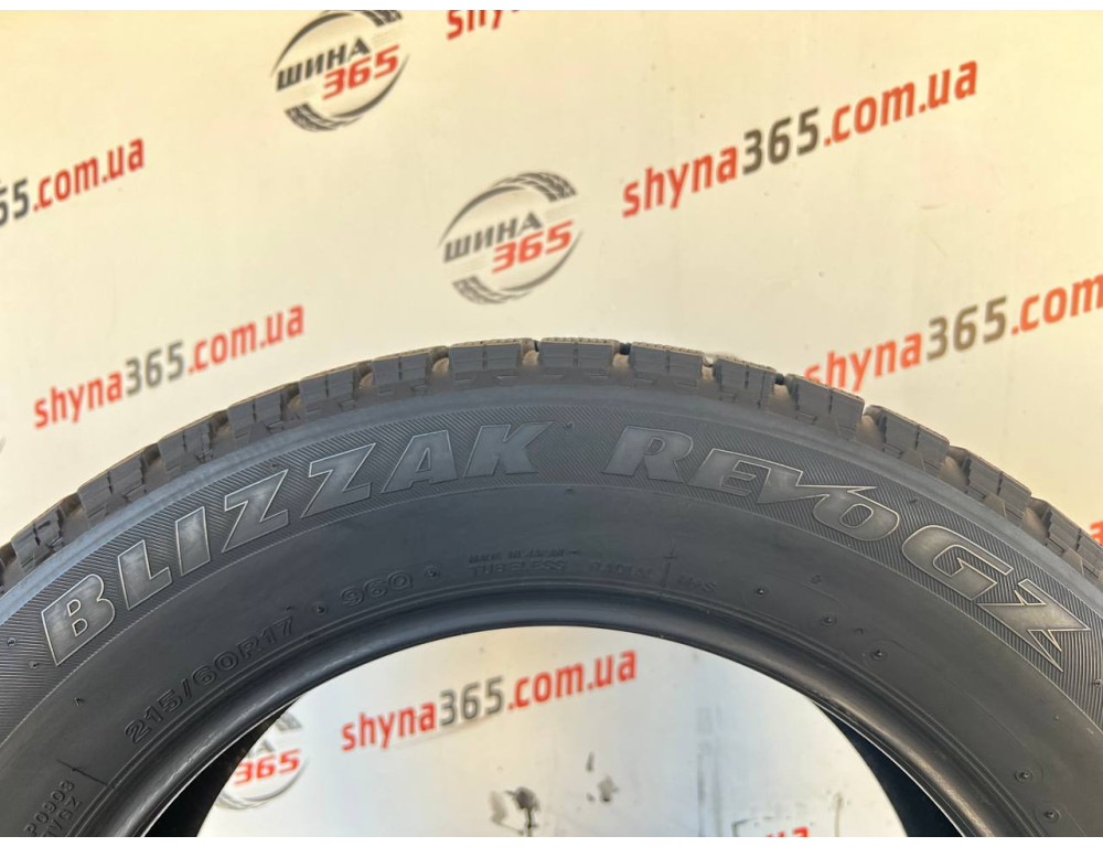 215/60 R17 BRIDGESTONE BLIZZAK REVO GZ 7mm