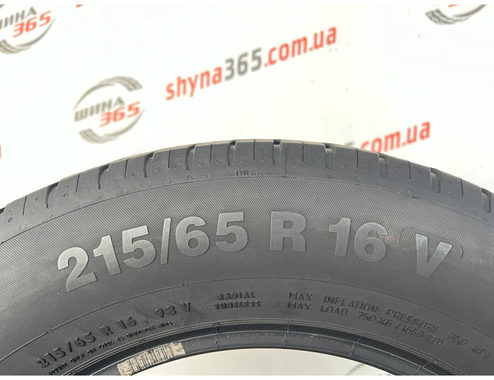 215/65 R16 CONTINENTAL CONTIECOCONTACT 5 4mm