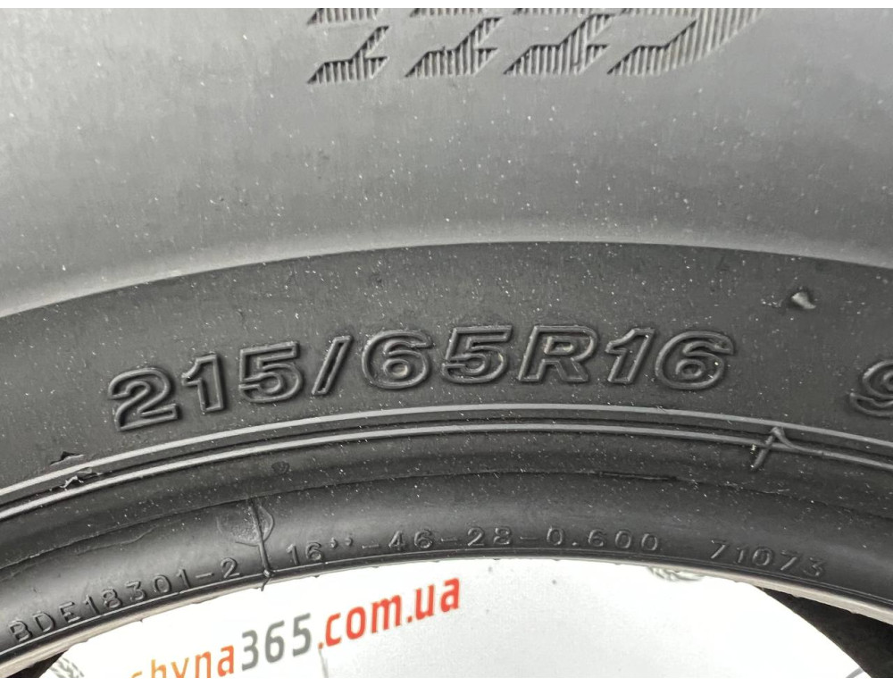 215/65 R16 BRIDGESTONE TURANZA T005 6mm