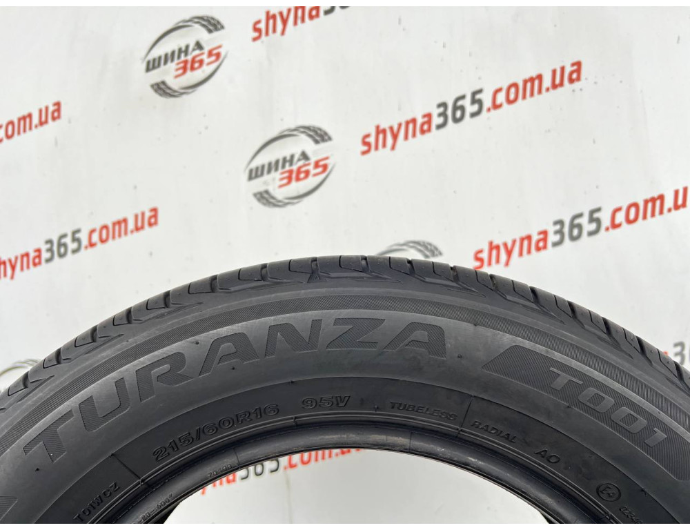 215/60 R16 BRIDGESTONE TURANZA T001 6mm